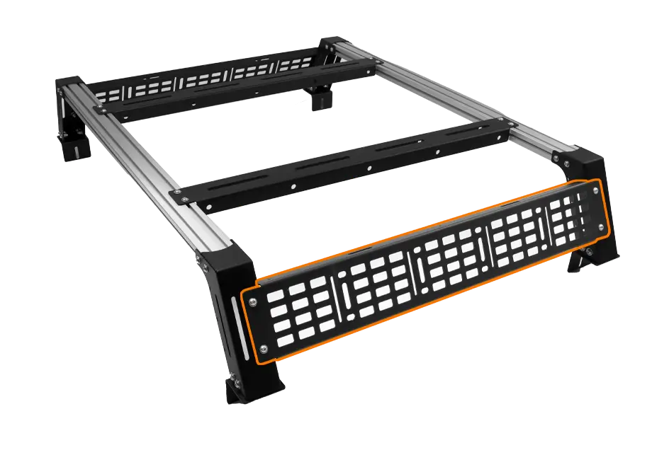 Cali Raised Led - Overland Bed Rack Molle Side Panel 1