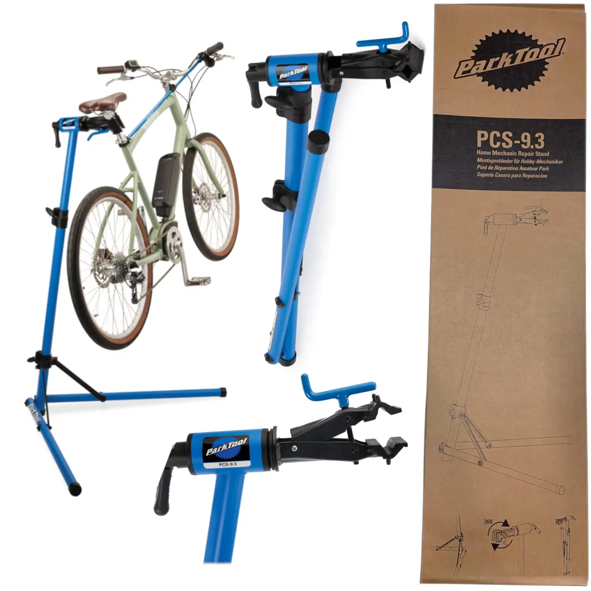 Park Tool Pcs-9.3 Folding Home Mechanic Bike Repair Stand 1