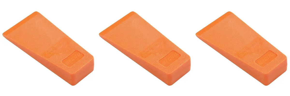 (3 Pack) Echo 5.5" Smooth Orange Felling Wedge 99988801806 1