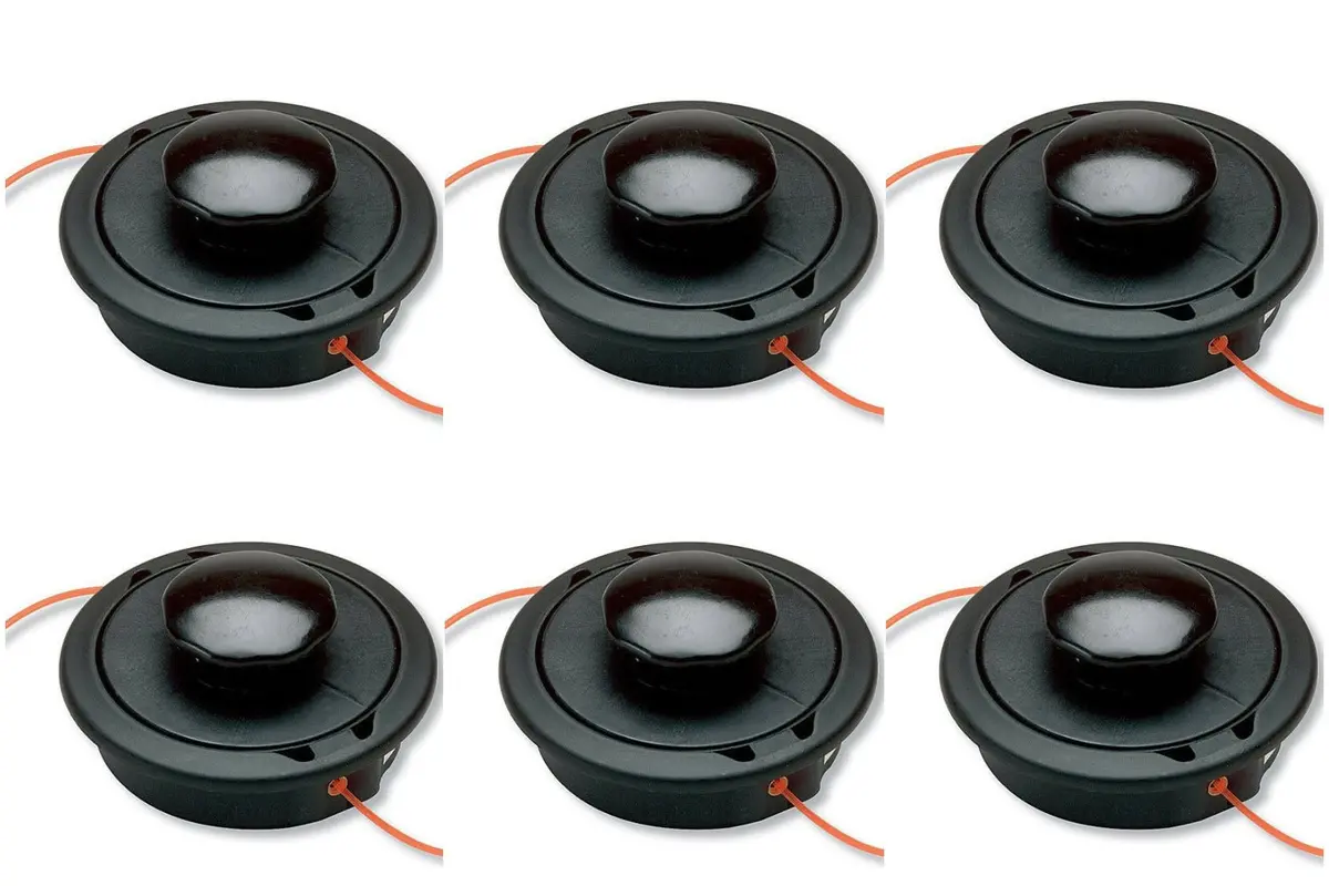 (6 Pack) Echo 'Echomatic Pro' String-Trimmer Head Fits All Srm Models 21560031 1