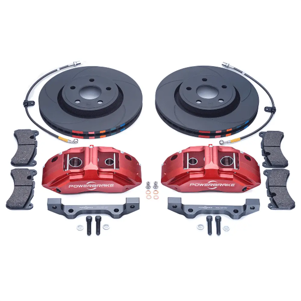 74Weld - Powerbrake Portal Brake Upgrade X-Line 4X4 Big Brake Kit Stage 1 - Toyota Tacoma (2005-2023) (2024+), 4Runner (2003-2024) (2025+), Tundra (2007-2021) (2022+), Sequoia (2008-2022) (2023+), Land Cruiser 250 (2024+) 1
