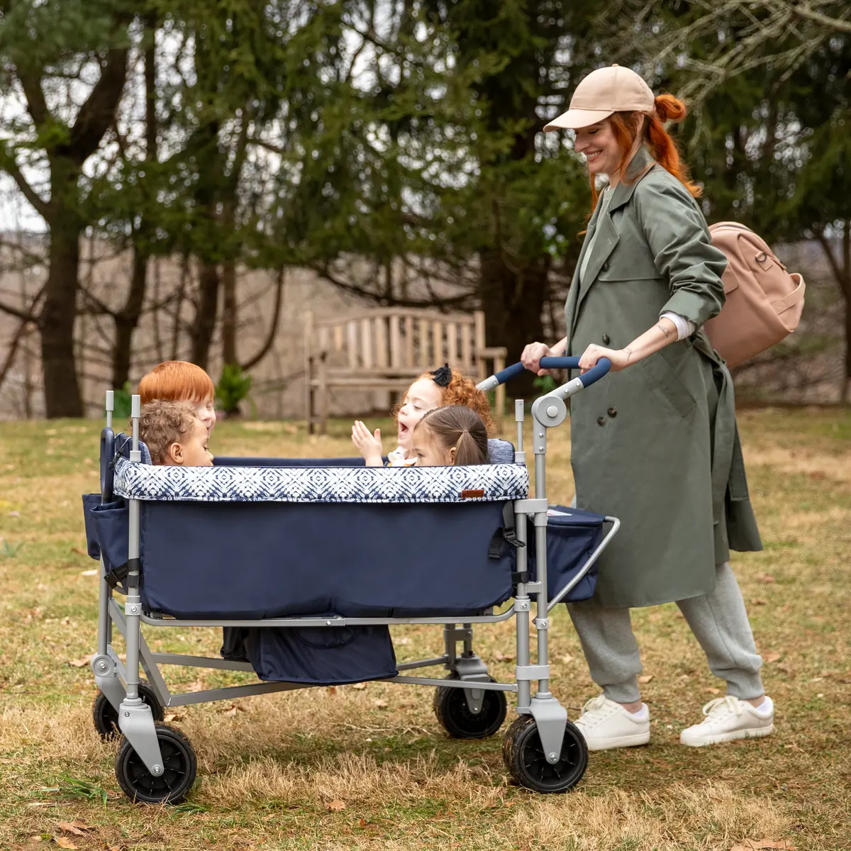 Summit Quad Wagon Stroller 2