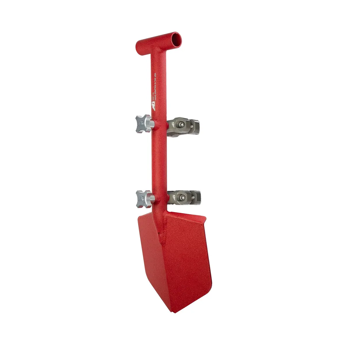 Agency 6 - Shovel / Mount Combo - Red Mini Shovel / Grey Umd With Knobs 1