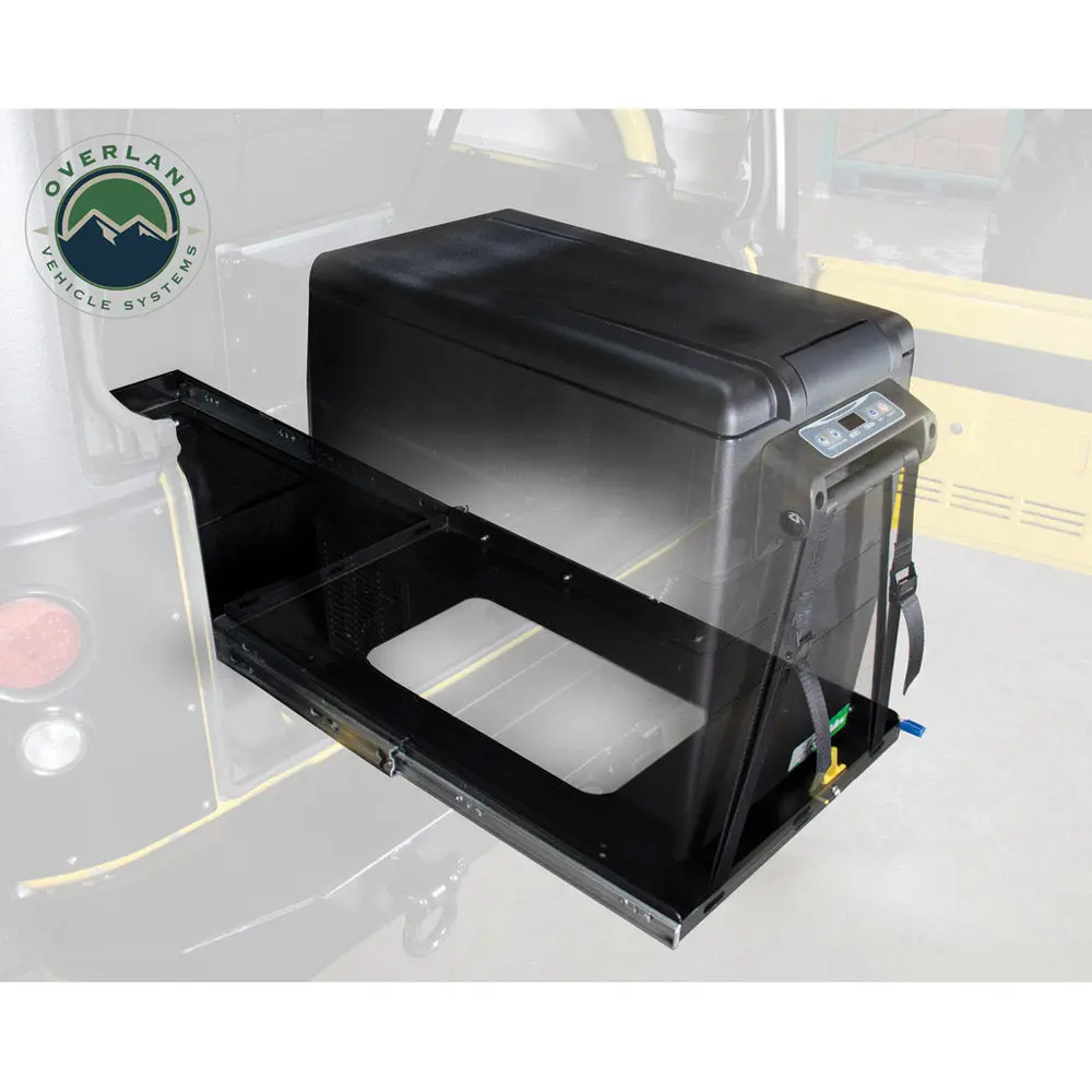 Overland Vehicle Systems - Refrigerator Tray With Slide & Tilt - Small 1