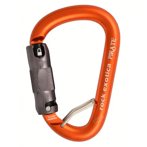 Rock Exotica Pirate Auto-Lock Wire-Eye Carabiner 1