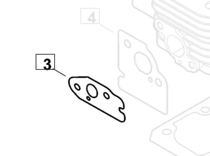 V103001060 Oem Genuine Echo / Shindaiwa Gasket T242/X M242 C242 1