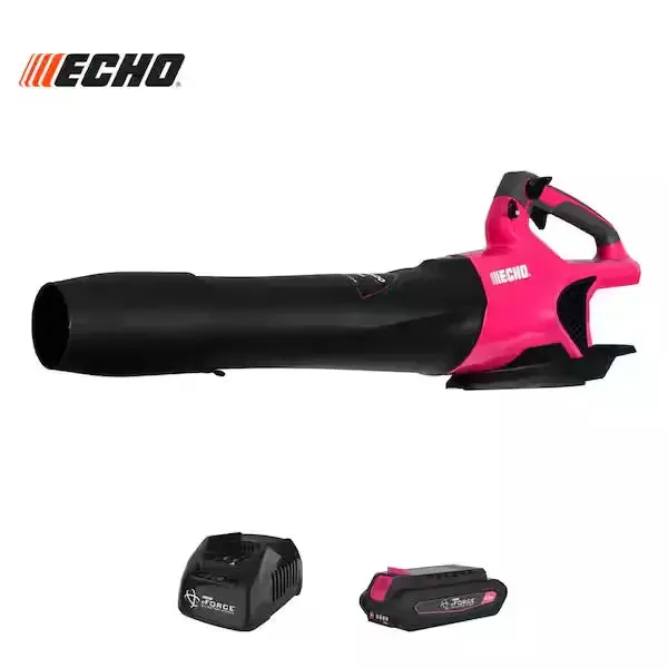 Pink! Echo Eforce Dpb-2500 Handheld Battery Leaf Blower W/ 56V Battery & Charger 1