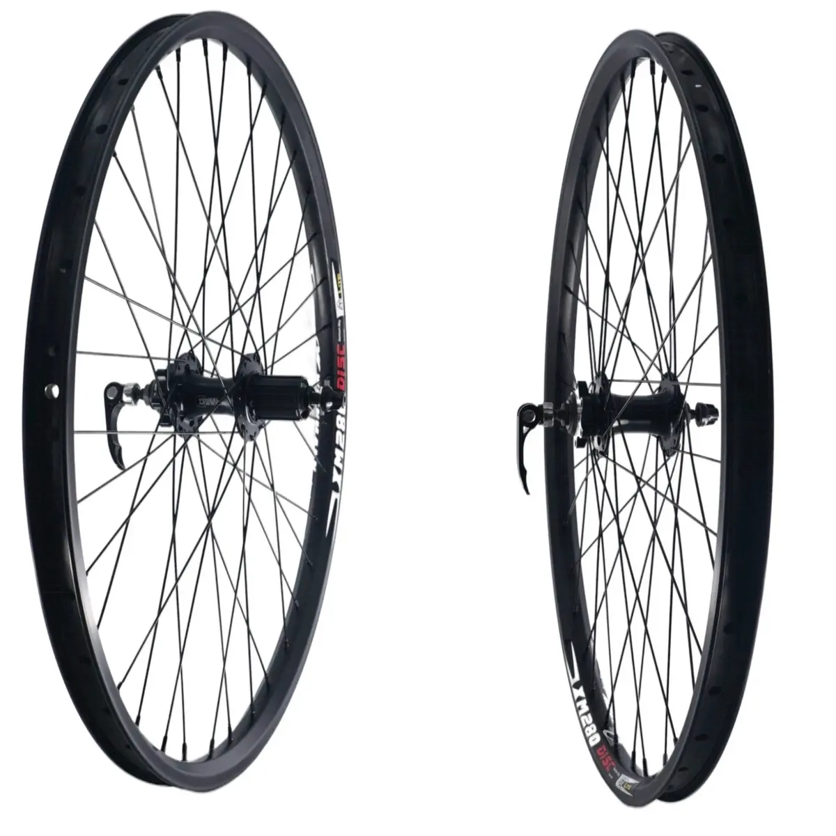 Weinmann Xm280 26-Inch 9X100 Front 10X135 Rear Qr Shimano Hg Type 6-Bolt Disc Wheelset 1
