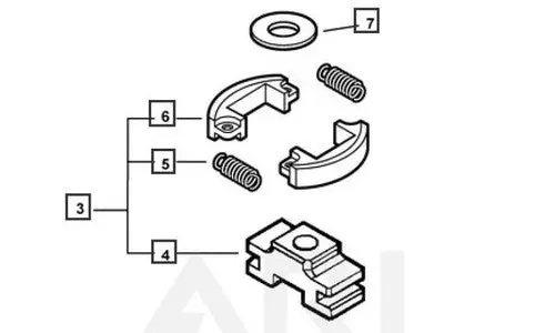 A056000190 Genuine Echo Clutch Hc-155 Hc-245 1