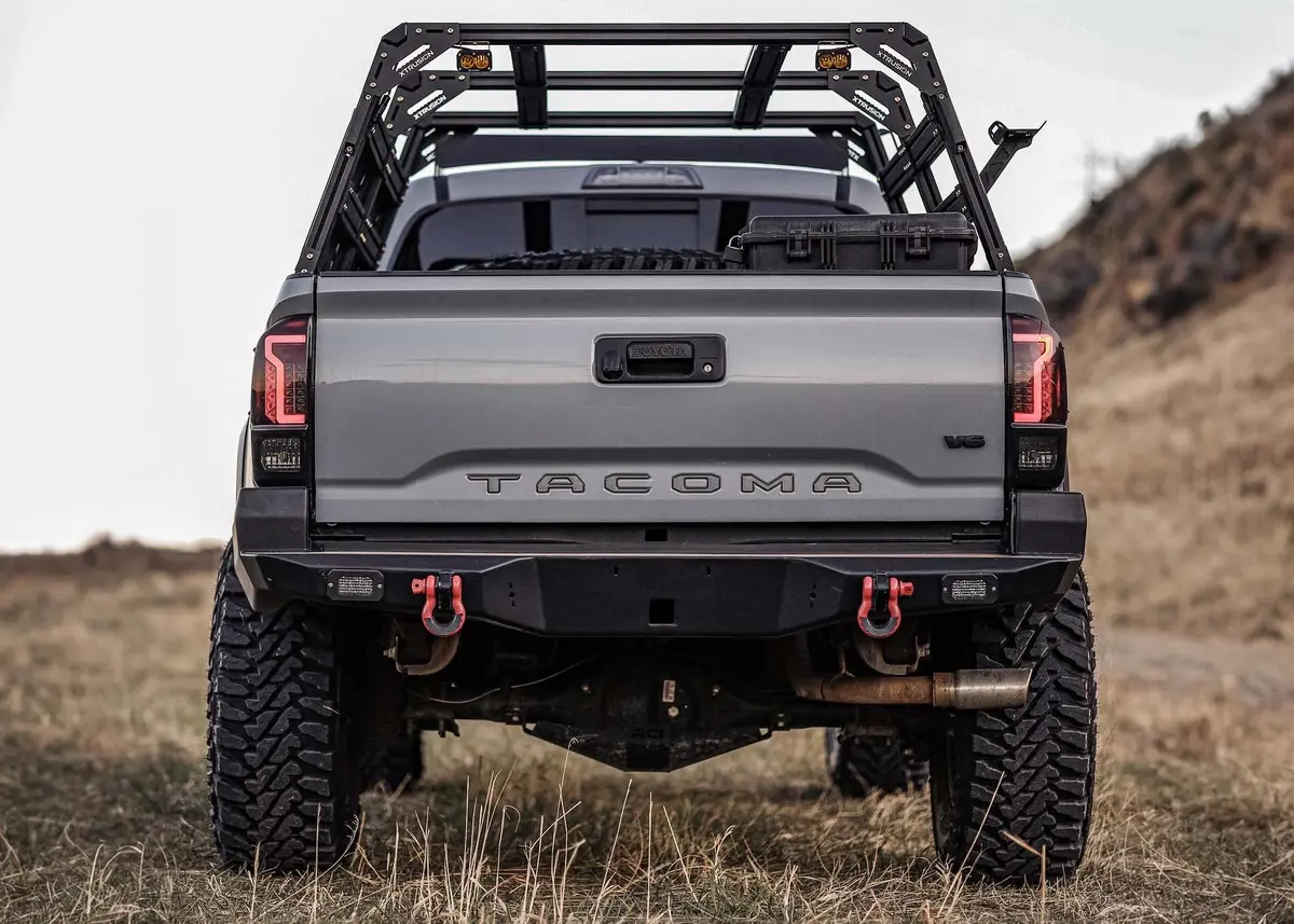 Backwoods Adventure Mods - Hi-Lite High Clearance Rear Bumper - Toyota Tacoma (2016-2023) 1