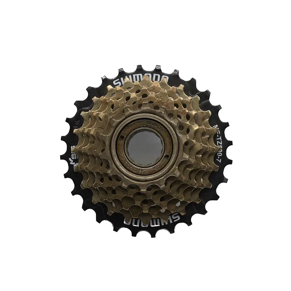 Shimano 7-Speed Cassette - Mf-Tz500-7 | High-Performance Bike Cassette For Smooth Shifting & Durability 1