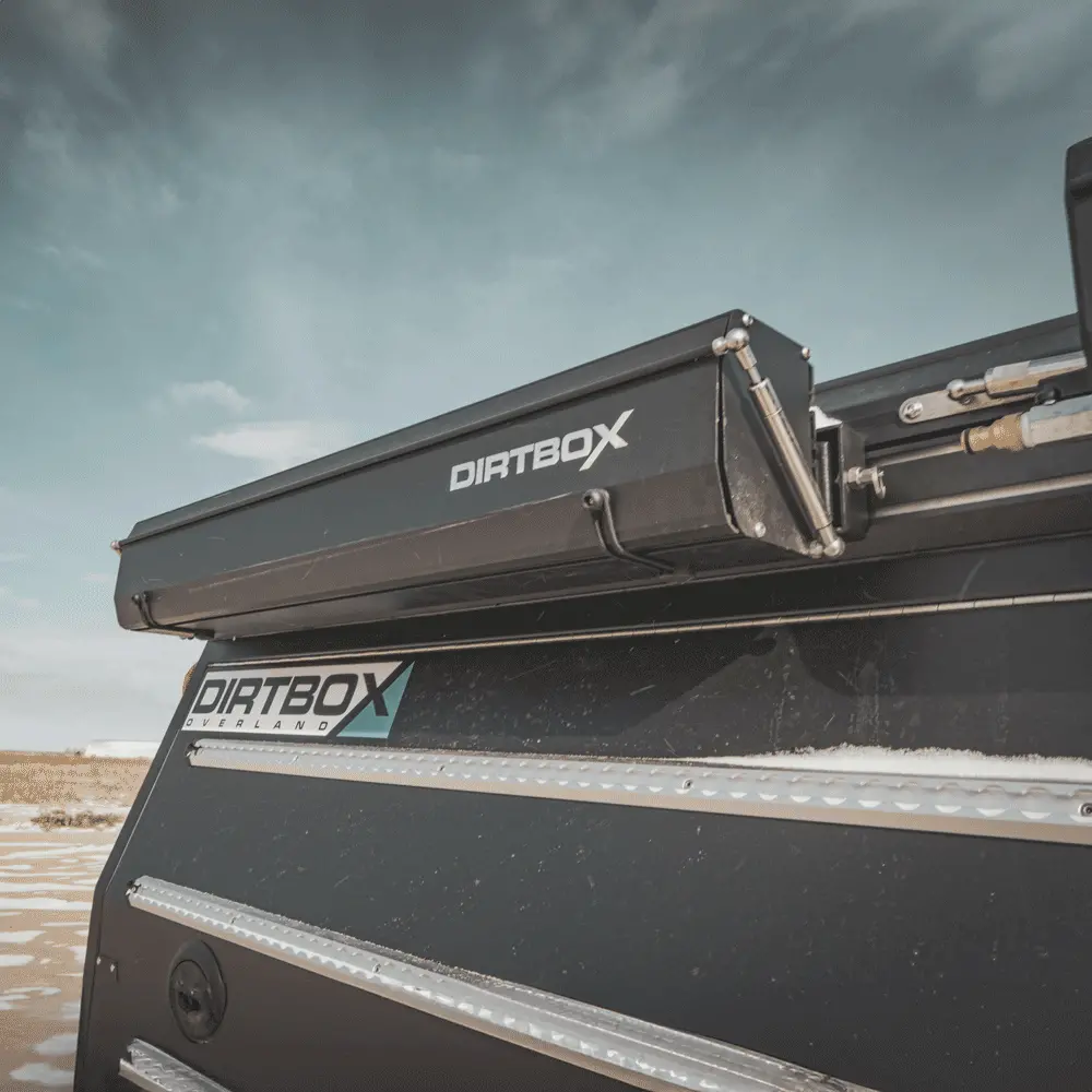 Dirtbox - Hard Case Shower / Bathroom Awning 1