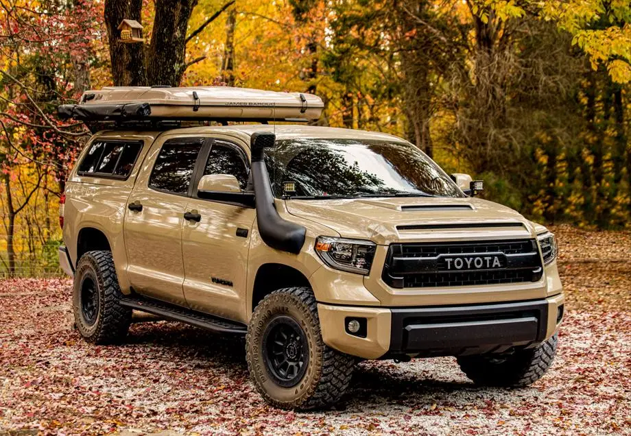 Cali Raised Led - Step Edition Rock Sliders - Toyota Tundra (2014-2021) 1