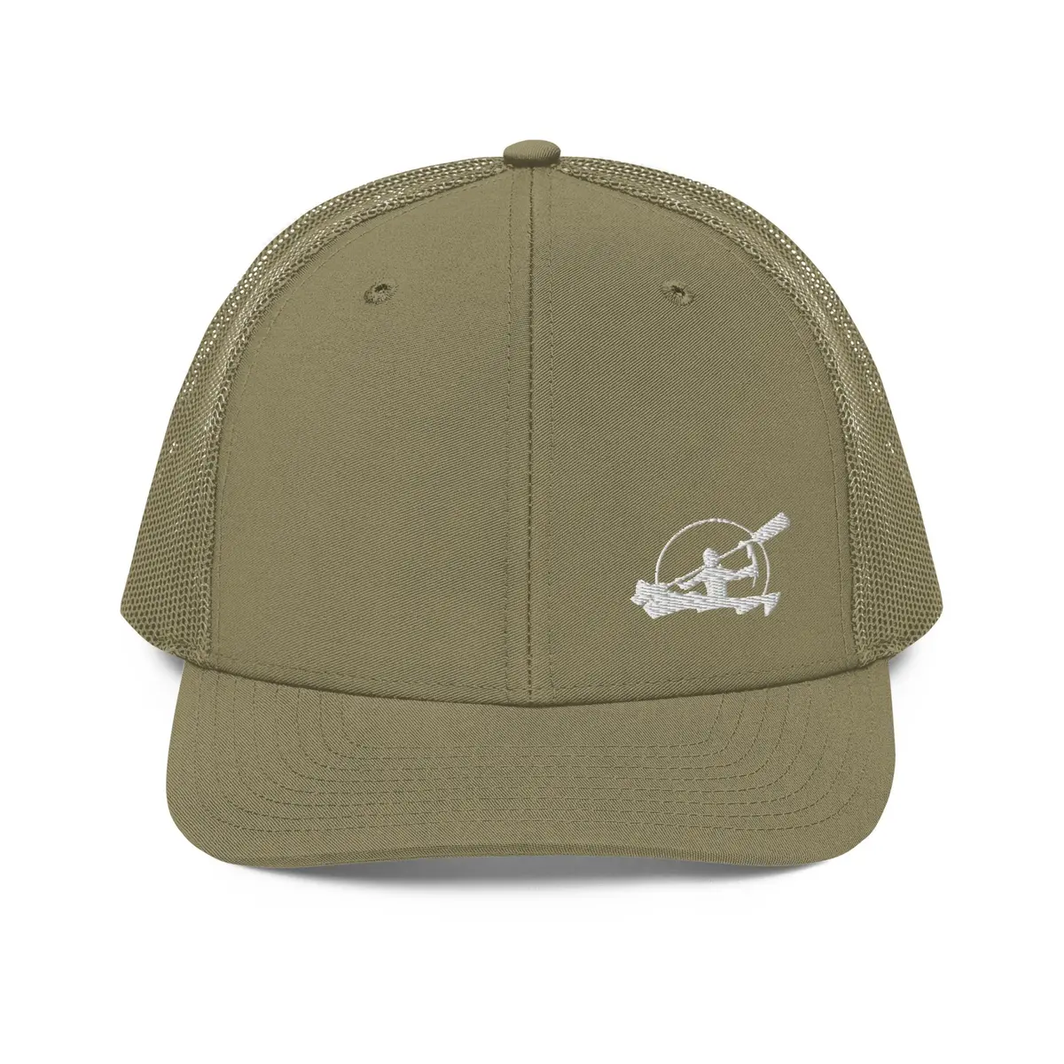 Cape Kayaker White - Snap Back Mesh Cap 4