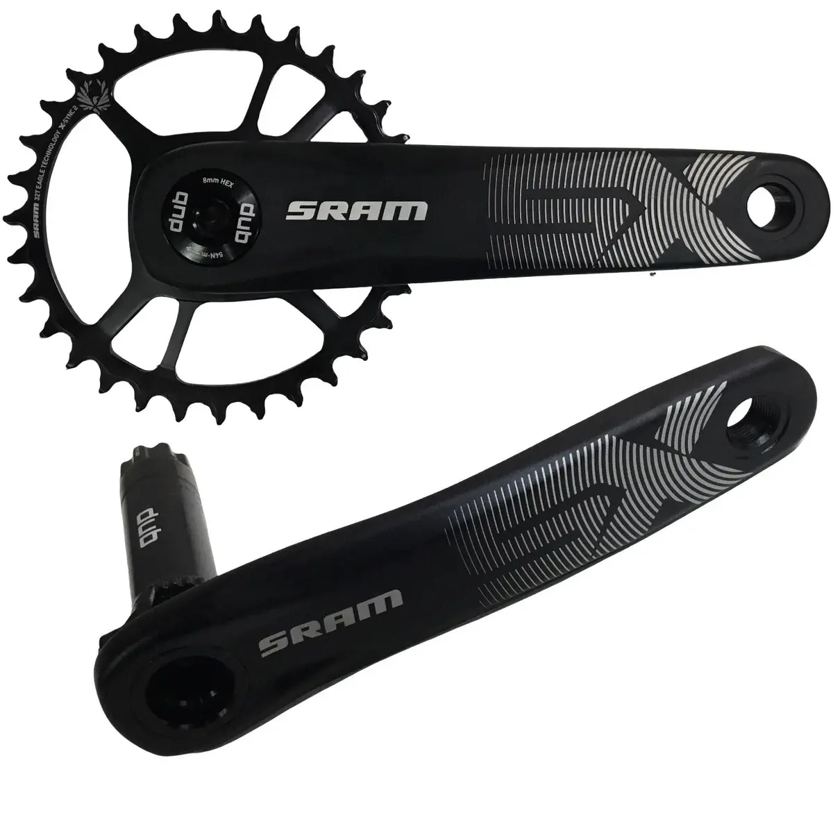 Sram Sx Eagle 1X12 Crankset 32T 170Mm Dub Boost 1