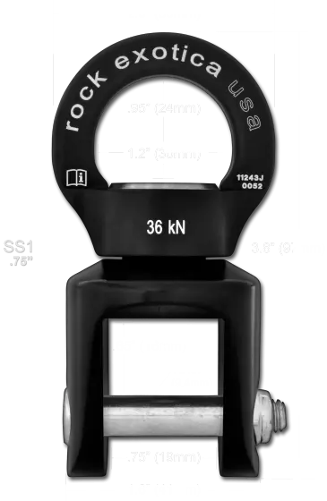 Rock Exotica Shackle Swivel 1