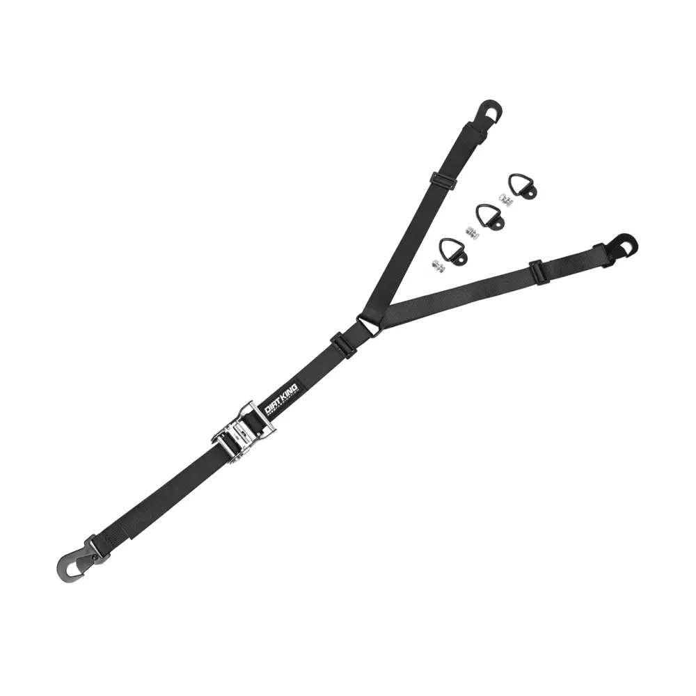 Dirt King Fabrication - 3 Way Spare Tire Strap & Mounts 1