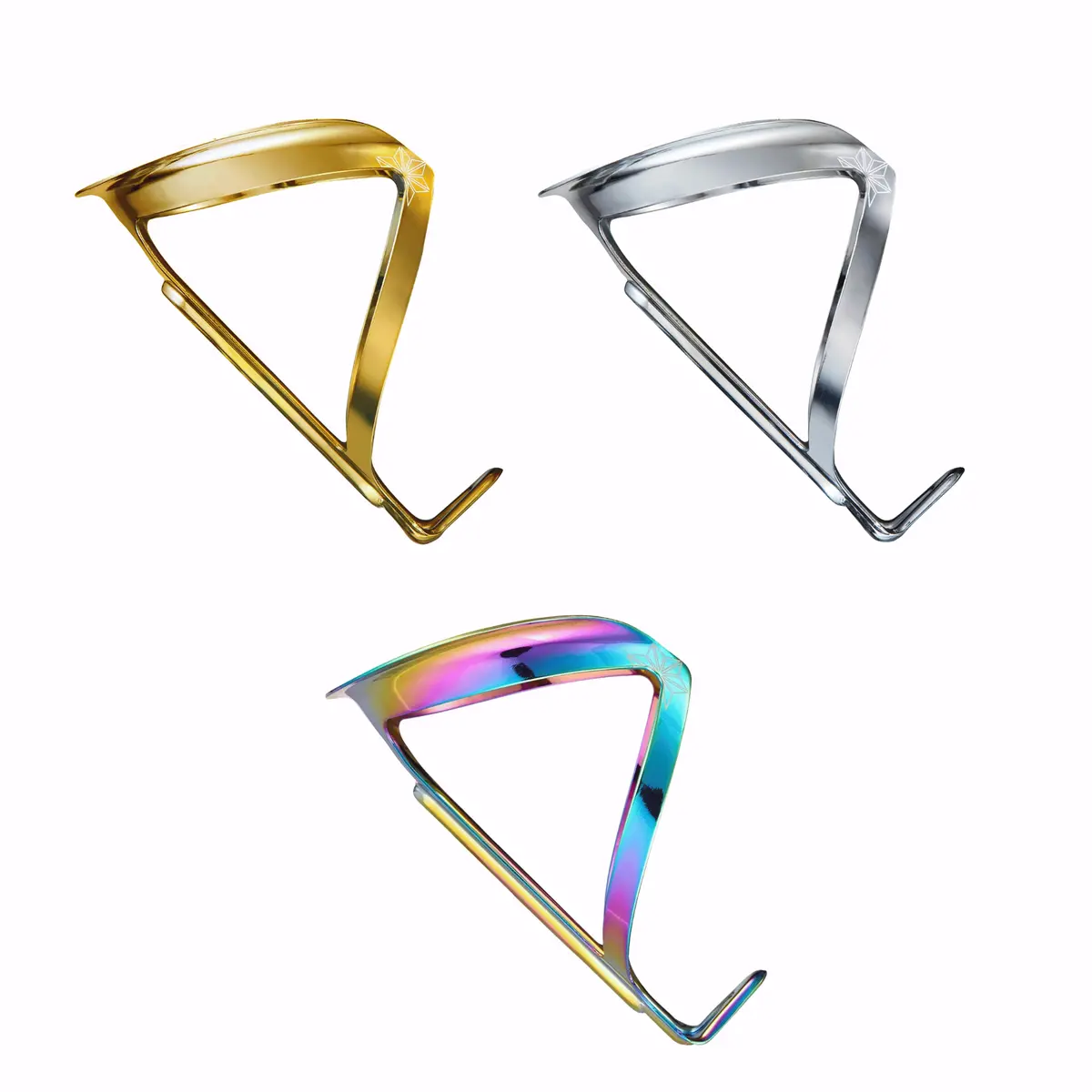 Supacaz Fly Cage Limited Glossy Aluminum 20G 1