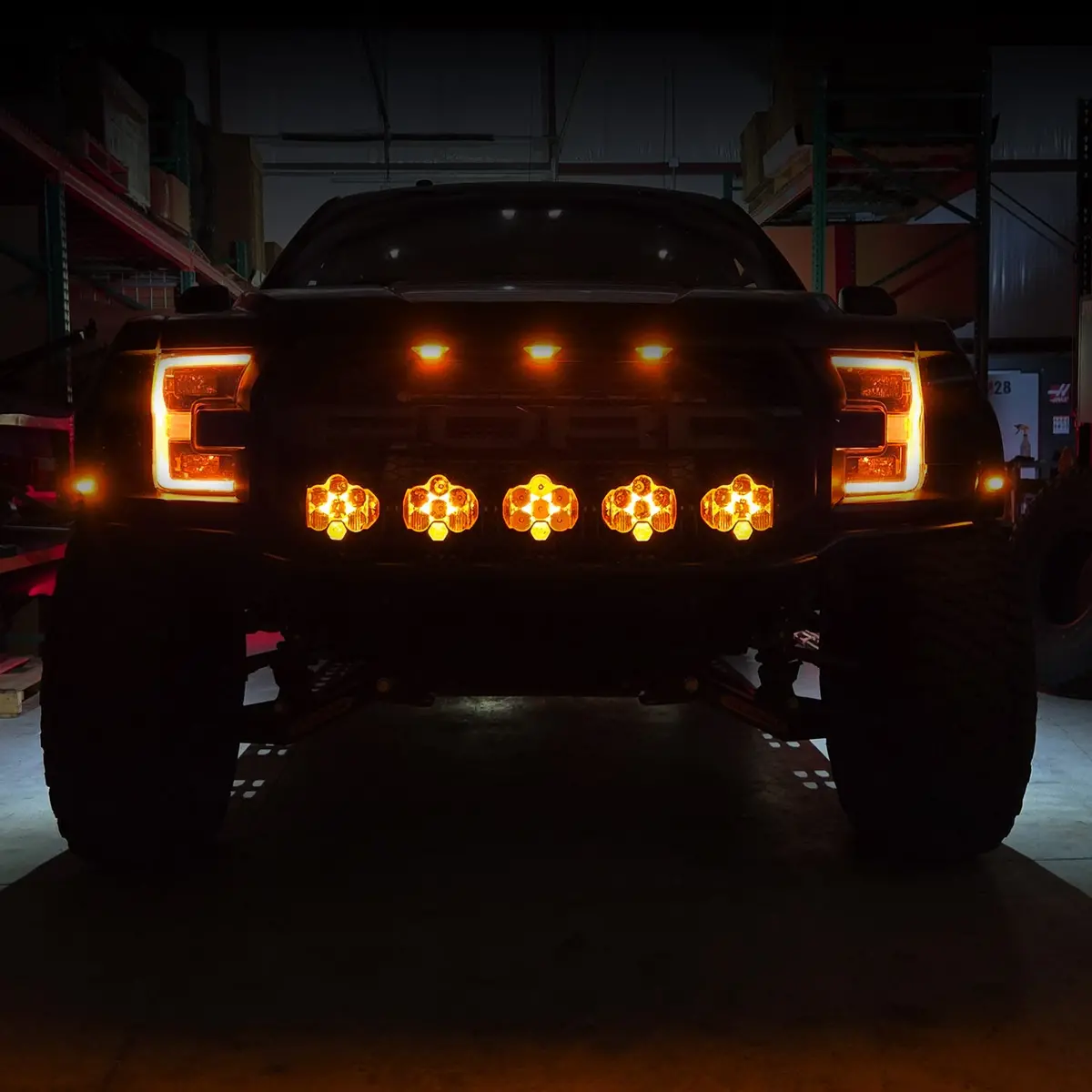 Svc Offroad Baja Smurf Front Bumper - Gen 2 Ford Raptor 6