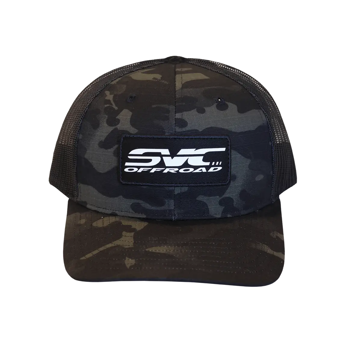 Svc Black / Grey Camo Snap Back Hat 1