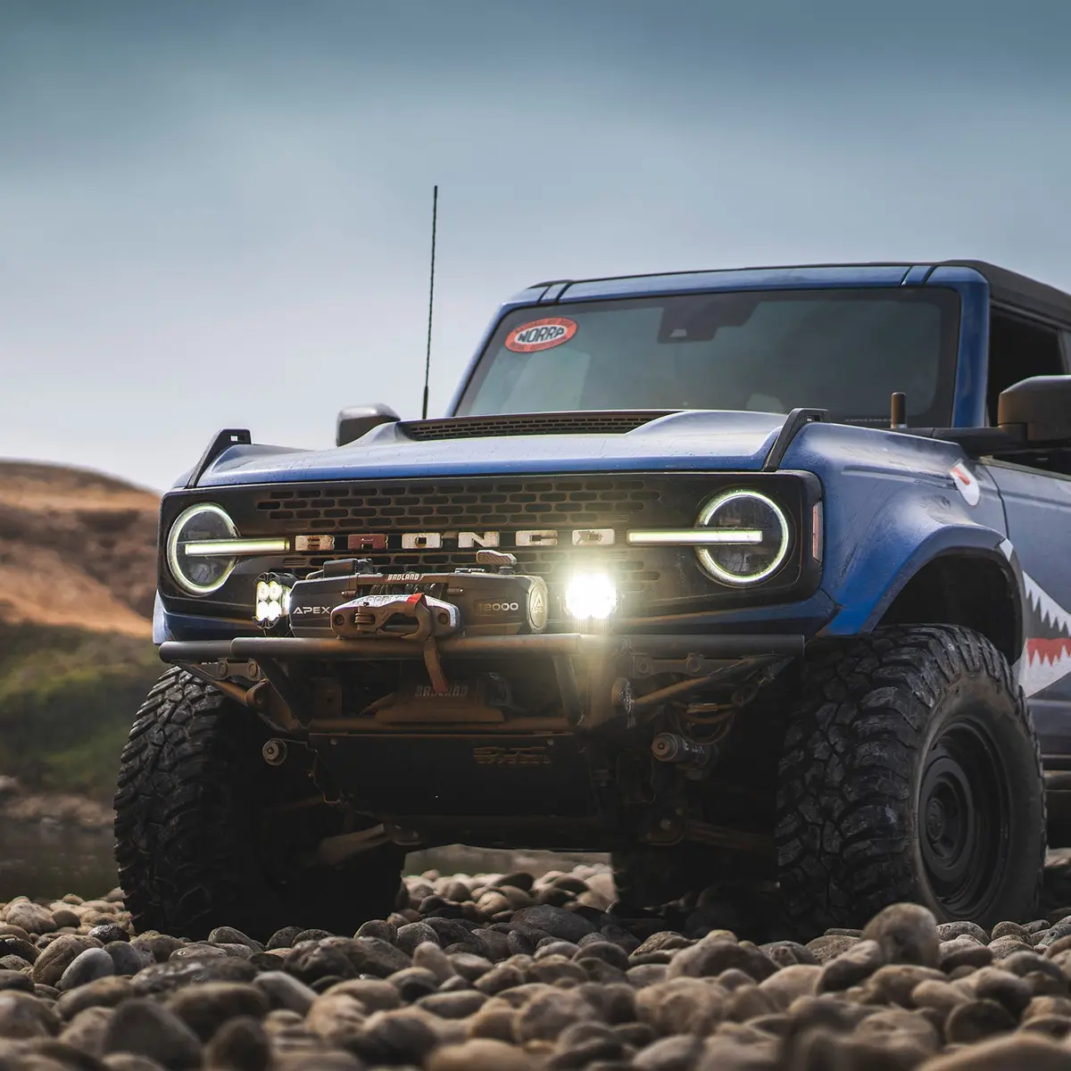 Svc Offroad Bronco / Bronco Winch Baja Winch Front Bumper 1