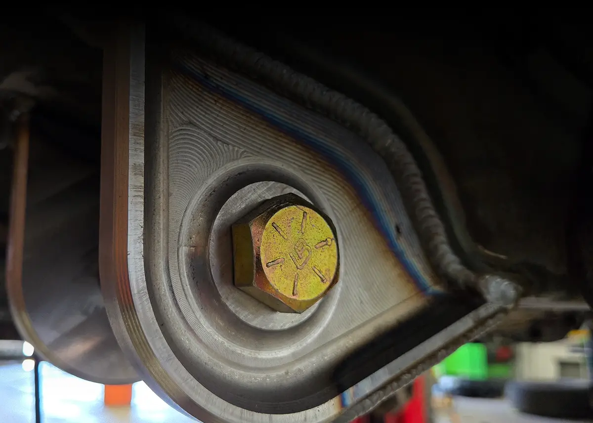 Front Chromoly Lock Out Lower Pivots 1