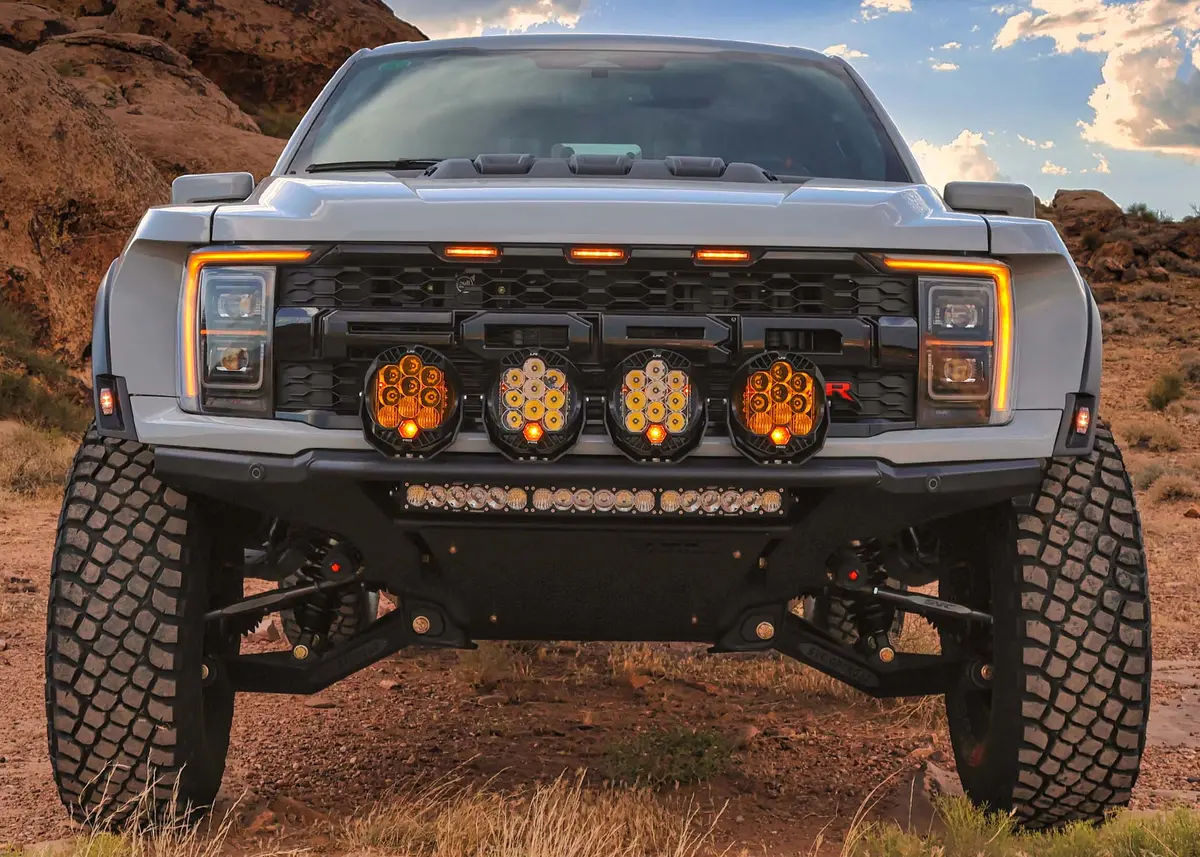 Gen 3 Raptor R Mojave Frame Cut Bumper / With Svc Heat Exchanger Included 3