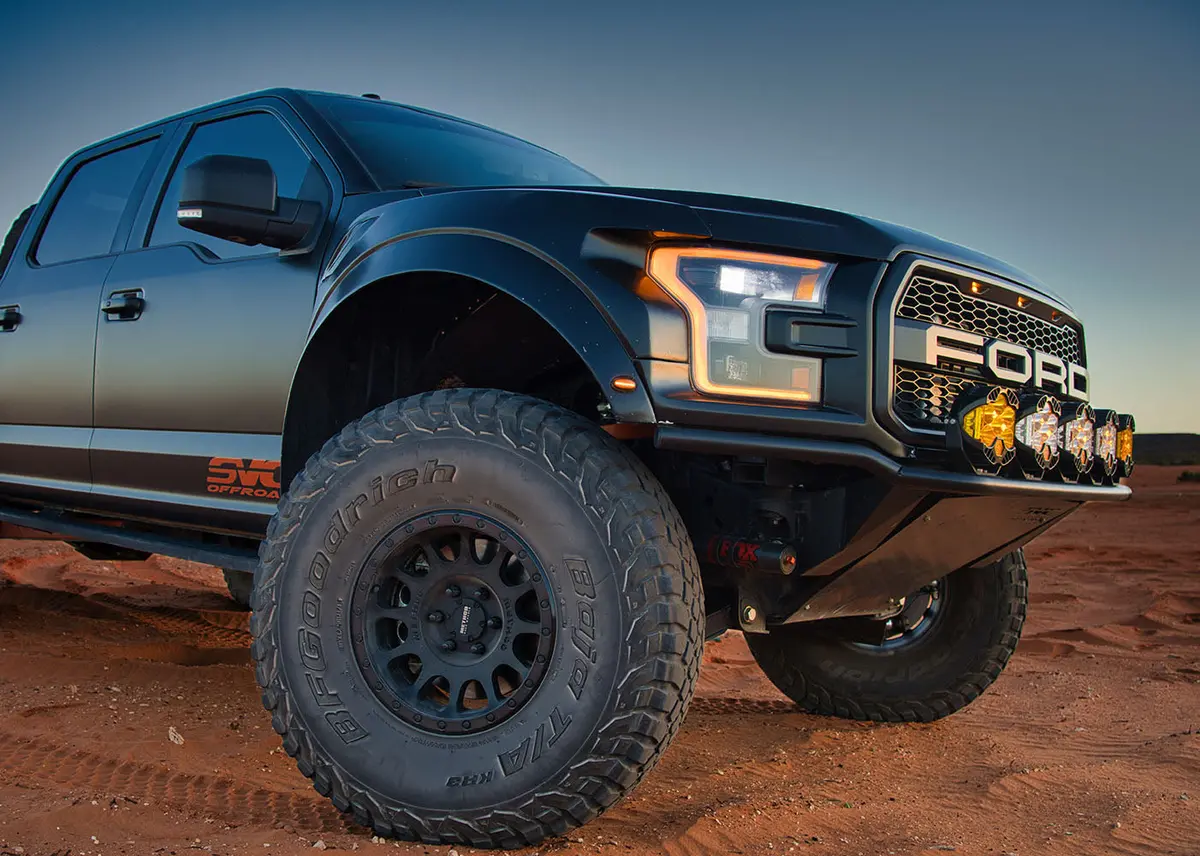 Svc Offroad Baja Smurf Front Bumper - Gen 2 Ford Raptor 1