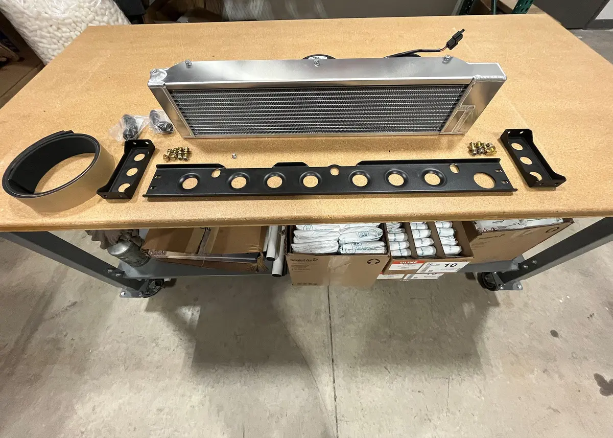 Gen 3 Raptor R Mojave Frame Cut Bumper / With Svc Heat Exchanger Included 7