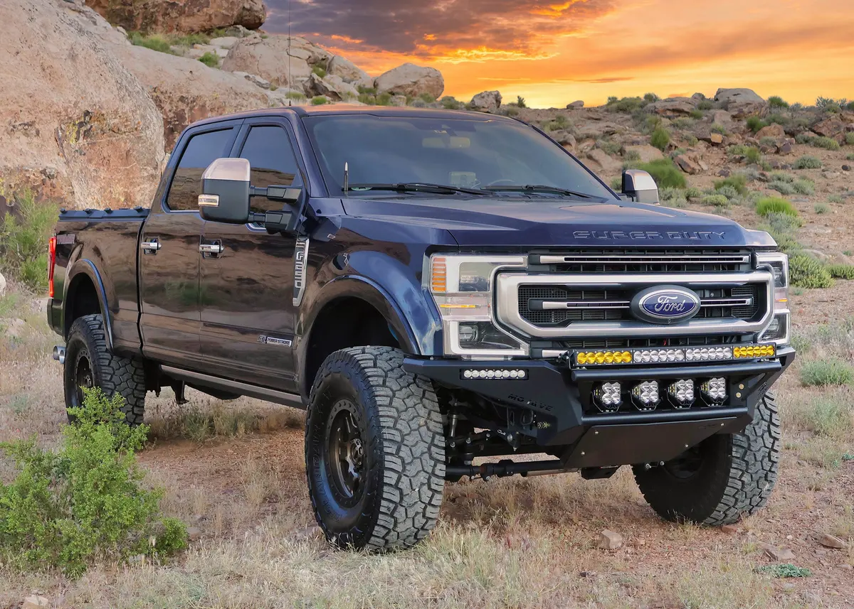 Svc Offroad Front Mojave 2017-2022 Ford Super Duty Bumper 1