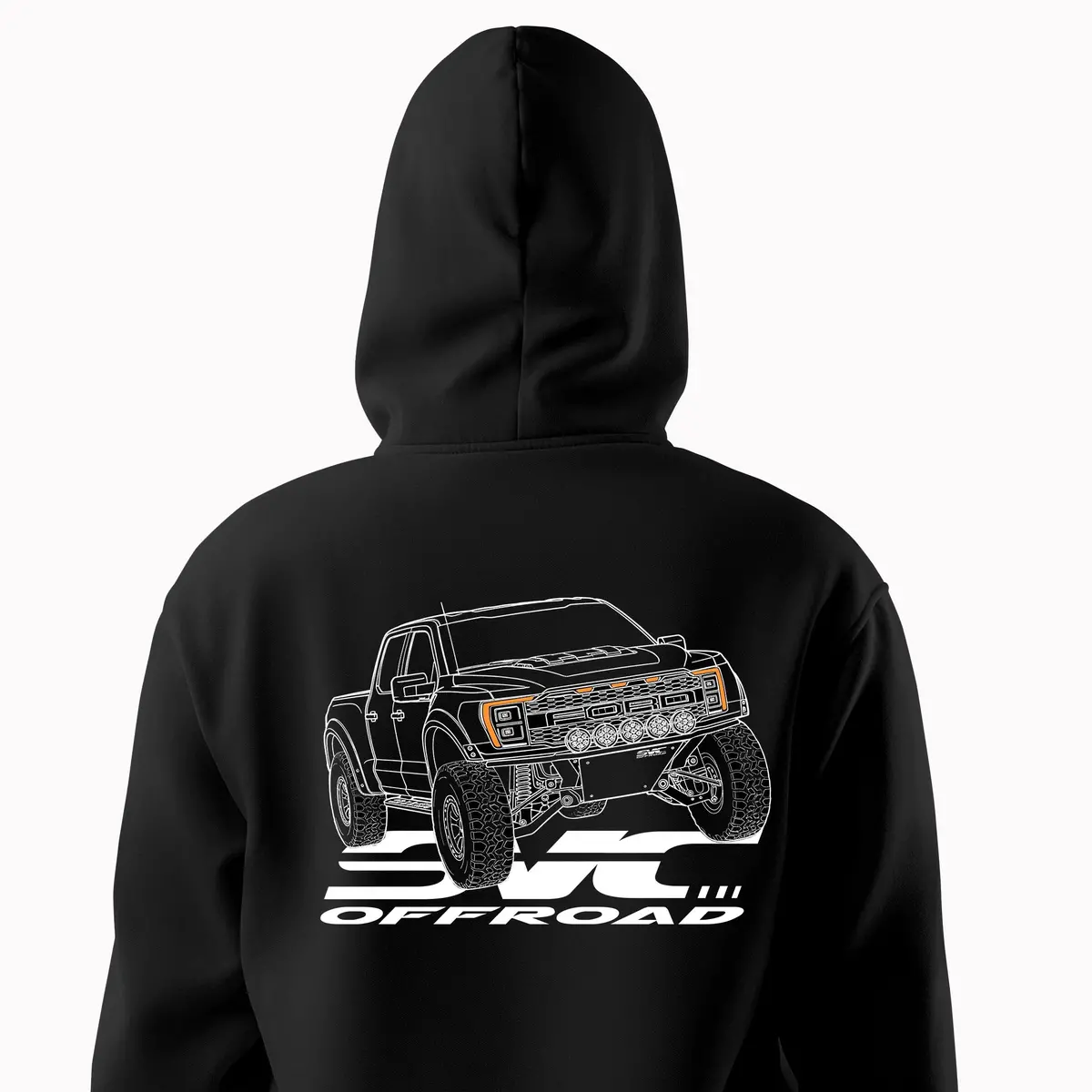 Svcoffroad. Amber Lights On Hoodie 1