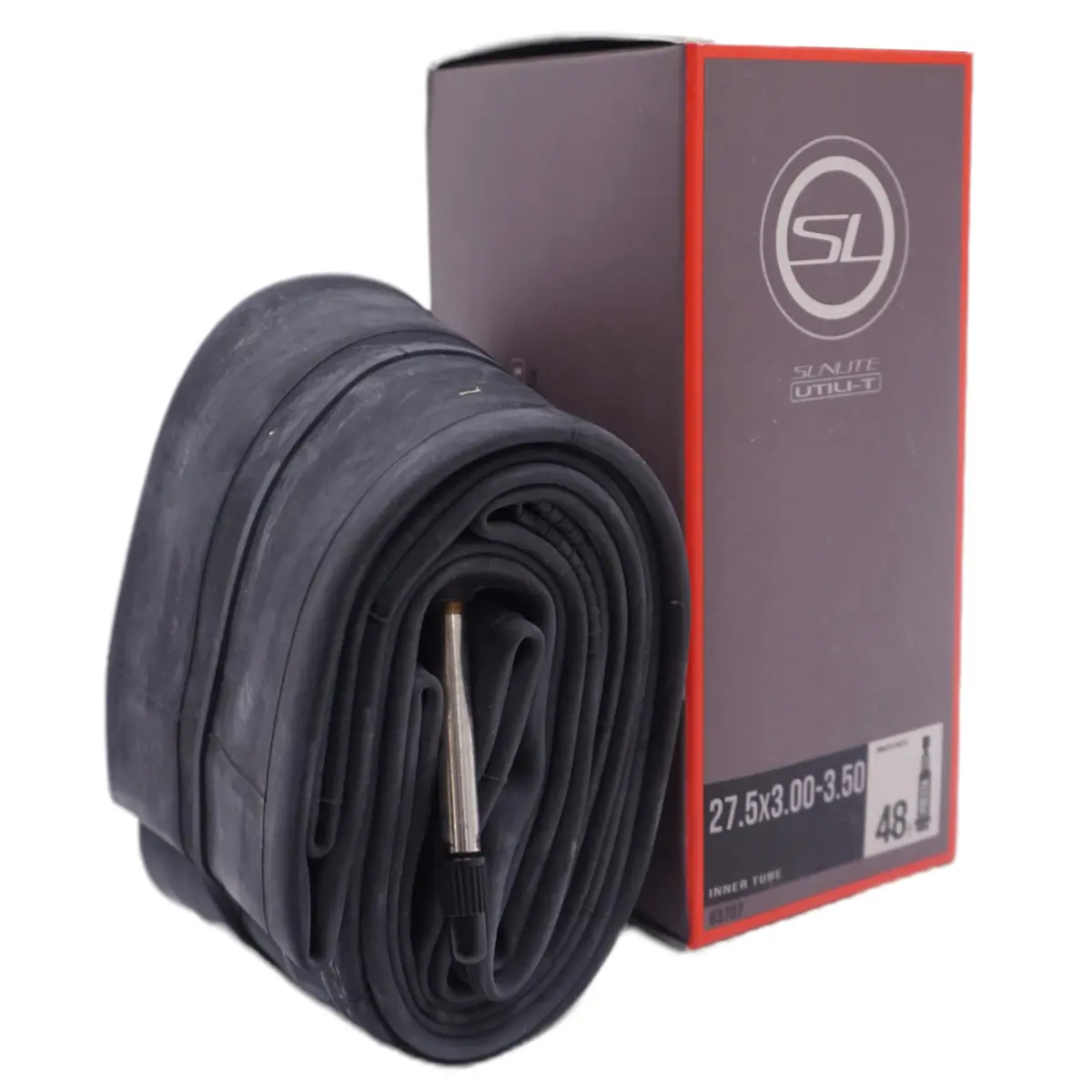 Sunlite Utili-T Presta Tube 27.5X3.00-3.50 48Mm Smooth Presta Valve 1