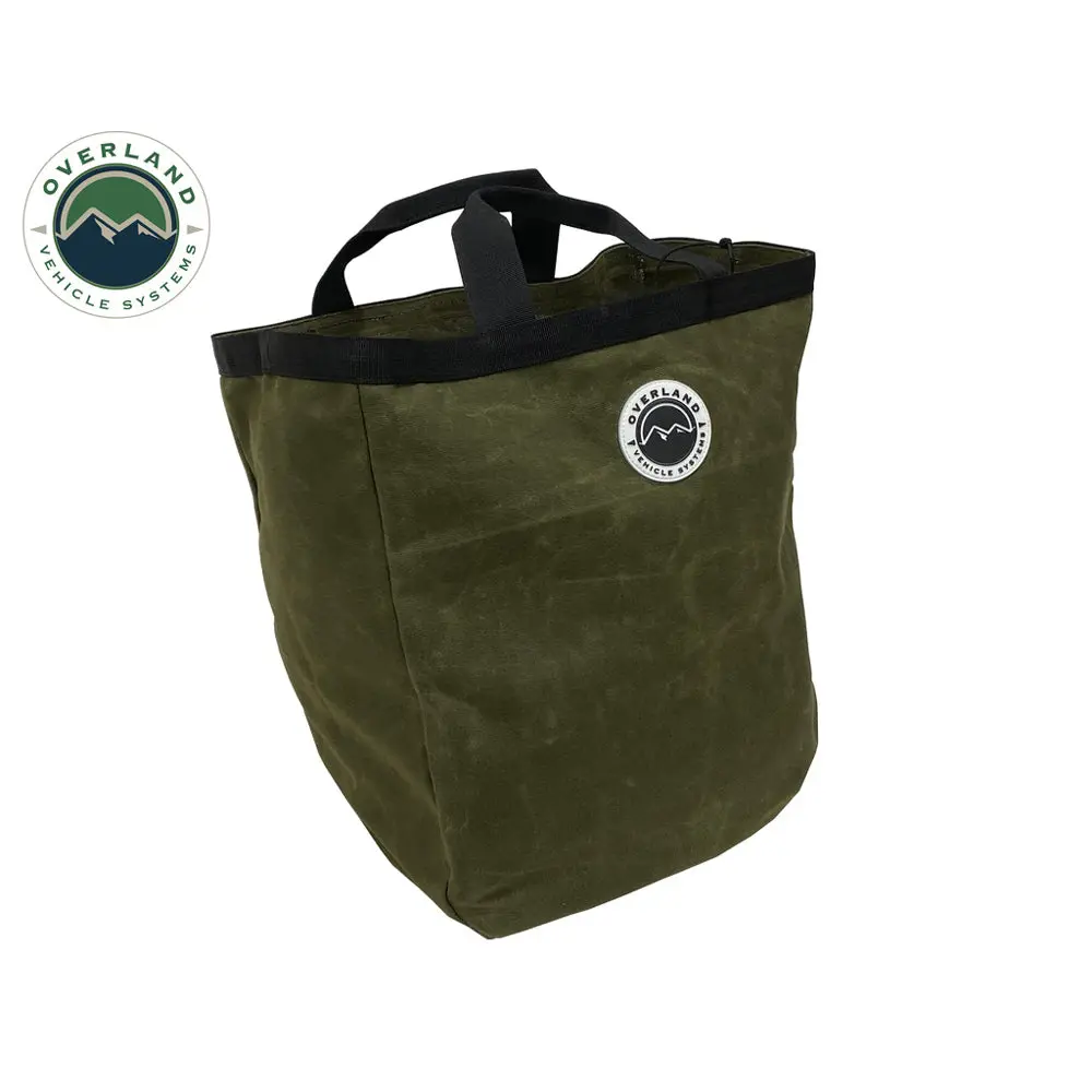 Overland Vehicle Systems - Tote Bag #16 Waxed Canvas Bag 1