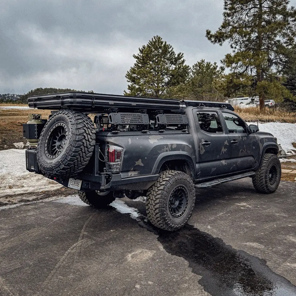 Uptop Overland - Truss Bed Rack For Diamondback Bed Cover 1