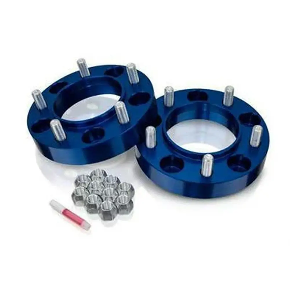 Spidertrax - 1.25" Wheel Spacers (Anodized Blue) - Toyota Tundra (2007-2021) 1