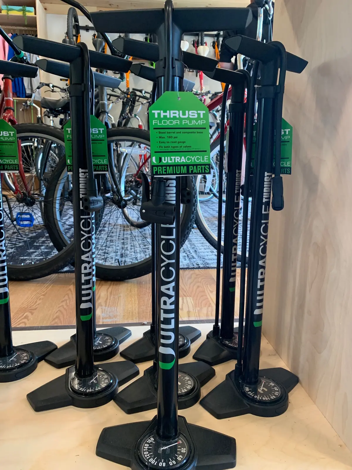 Ultracycle Thrust Floor Pump 1