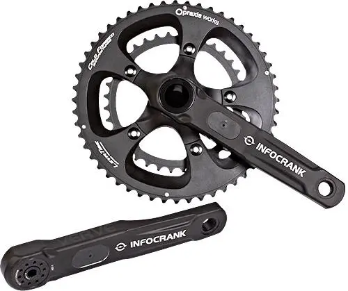 Verve Infocrank M30 Power Meter Crankset – 52/36T, 172.5Mm + Bb 1