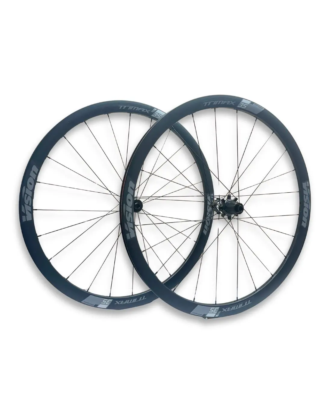Vision Trimax 35 Sc 700C Disc Gravel Wheelset - Centerlock, 12X100/12X142 1