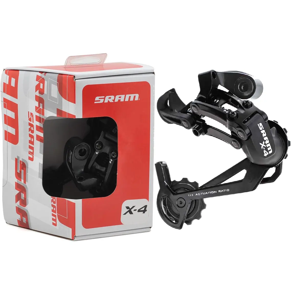 Sram X4 7/8/9-Speed Long Cage Rear Derailleur 1