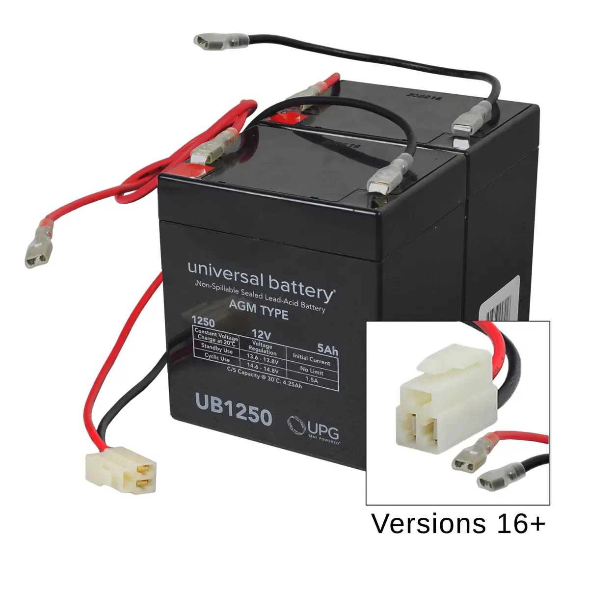 Razor E100/E125/E150/E175 Battery Set 2