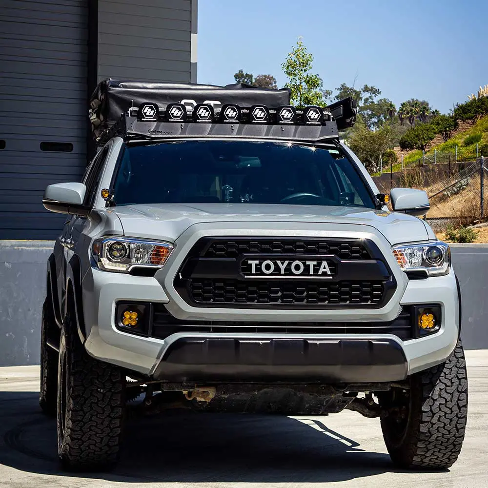 Baja Designs - Xl Linkable Roof Light Bar Kit For Prinsu/Sherpa Rack - Toyota Tacoma (2005-2022), 4Runner (2010-2022), Fj Cruiser (2007-2014), Tundra (2007-2021) 2