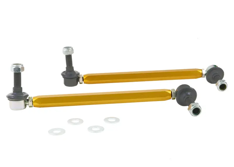 Whiteline Universal Heavy-Duty Adjustable Sway Bar Link Assembly – Steel Ball Joint Design 1