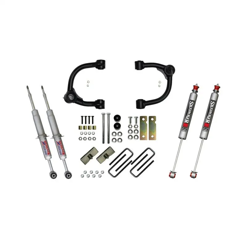 Skyjacker 3-Inch Upper Control Arm Lift Kit For 2016–2020 Toyota Tacoma – Includes Rear Blocks And M95 Monotube Shocks 1