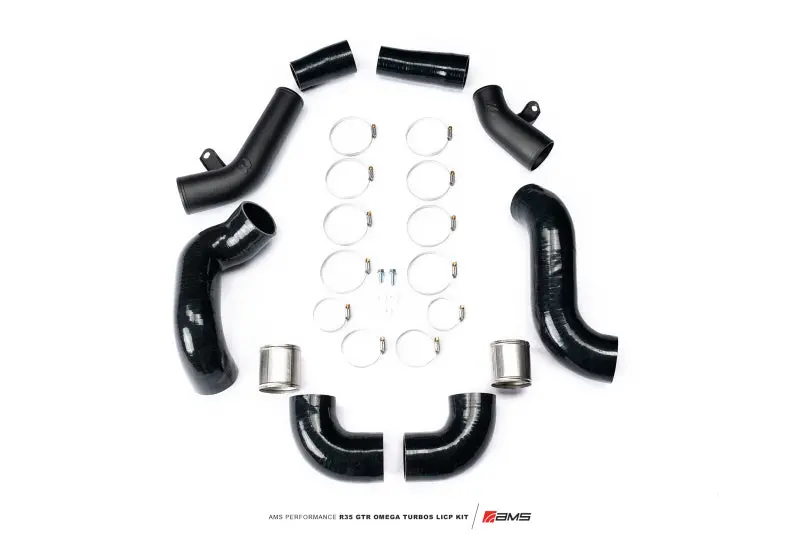 Ams Performance Omega Turbo Kit For Nissan R35 Gt-R – Includes 3-Inch Lower Intercooler Pipes 1