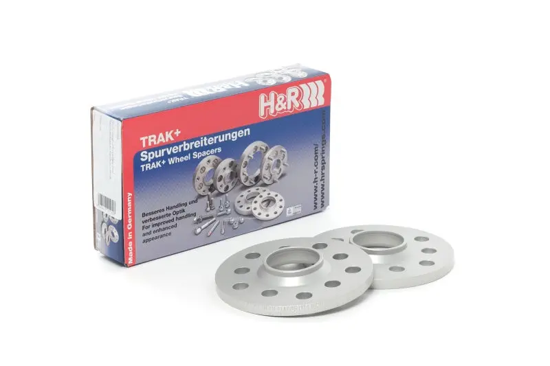 H&R Trak+ 12Mm Black Wheel Spacer – 5X112 Bolt Pattern, 66.5Mm Center Bore, M14X1.25 Thread 1