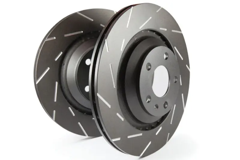 Ebc Usr Slotted Front Brake Rotors For 2017+ Volvo S90 (2.0L Turbo) 1