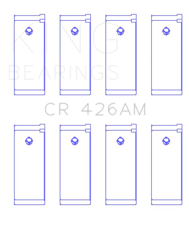 King Engine Bearings Rod Bearing Set – Oversized +1.0Mm For Datsun E13/E15 Engines 1