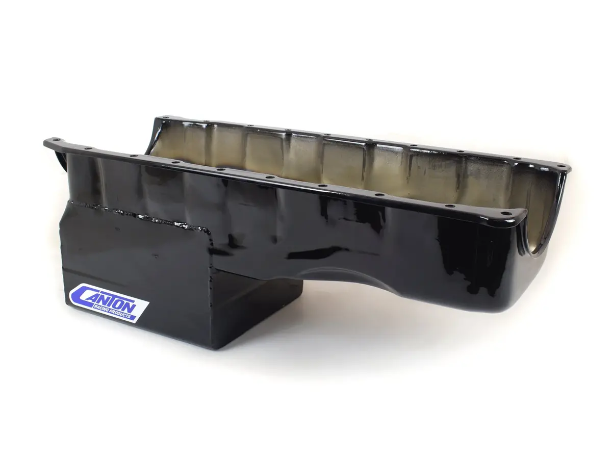 Canton Bbc Drag Race Oil Pan – 13-330Tblk, One-Piece Seal, Mark V Block Compatible 1