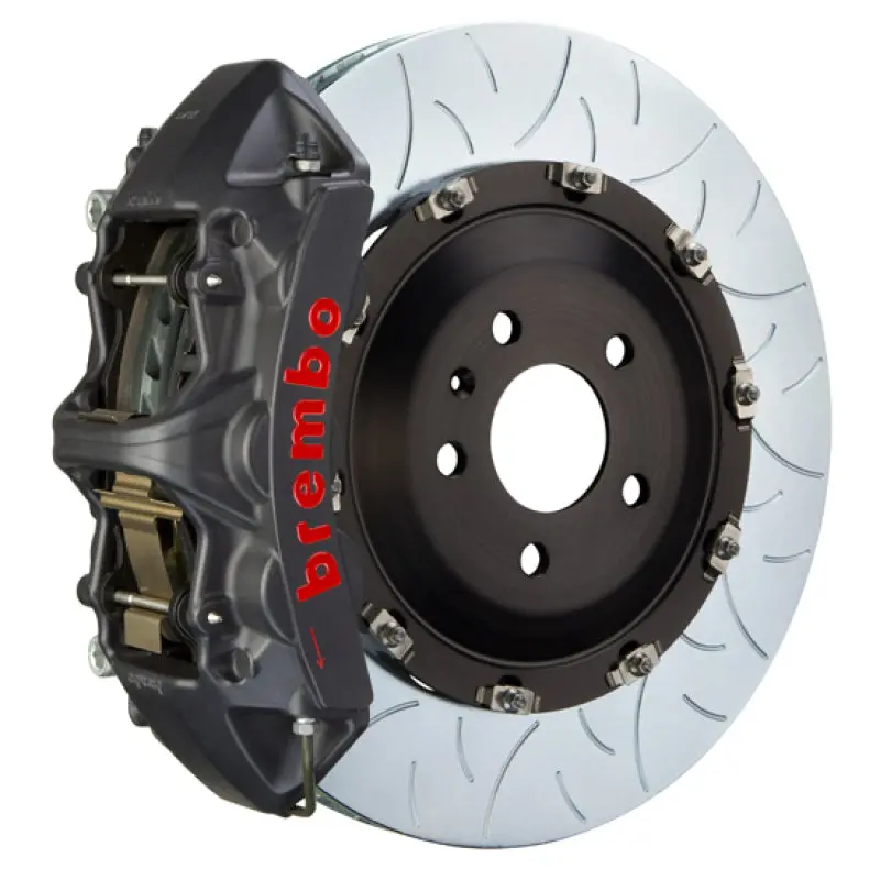 Brembo Gts Big Brake Kit For 2009–2013 Bmw X5 M – Front, 6-Piston Calipers, 405X34Mm Two-Piece Slotted Rotors 1