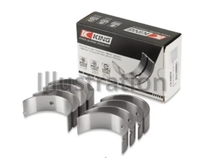 King Engine Bearings Connecting Rod Set For Suzuki F8/F10 Engines – Oversize +1.0Mm 1